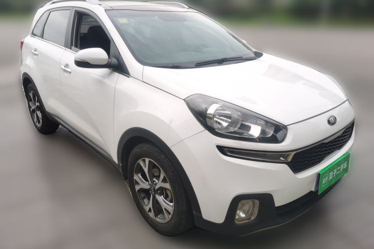 Used Kia KX3 2015 1.6L Automatic Two-Wheel Drive DLX Front Right 45 Deg