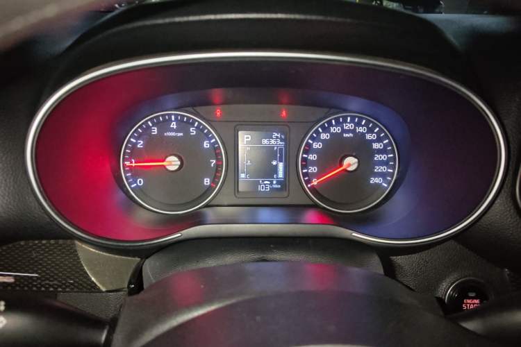 Used Kia KX3 2015 1.6L Automatic Two-Wheel Drive DLX Instrument Cluster