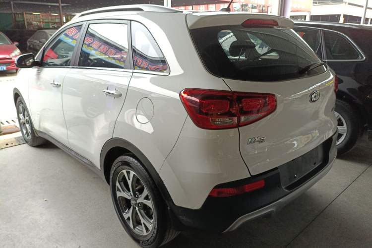 Used Kia KX3 2015 1.6L Automatic Two-Wheel Drive DLX Rear Left 45 Deg