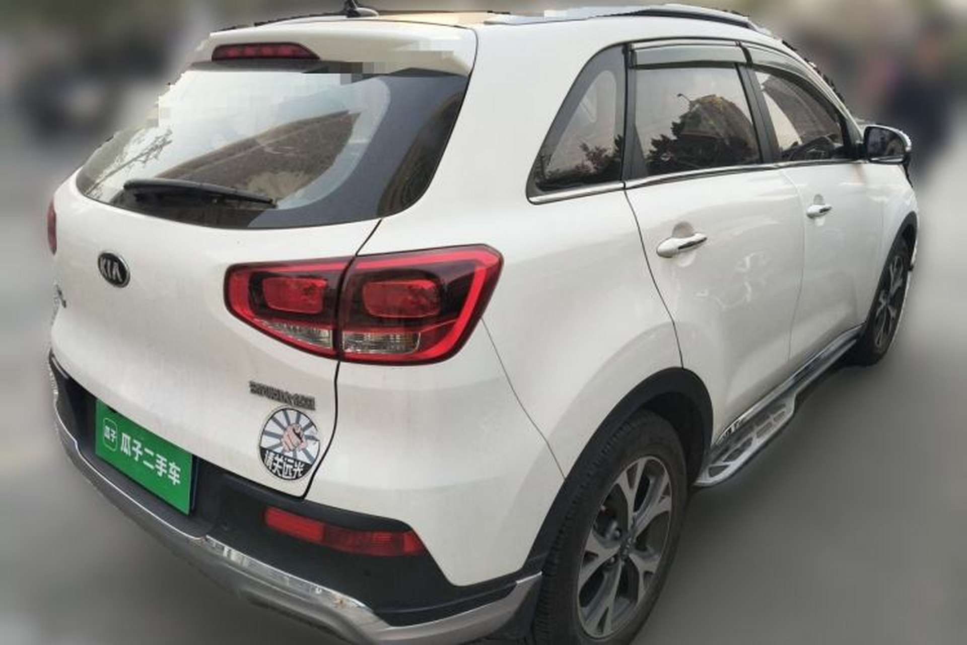 Used Kia KX3 2015 1.6L Automatic Two-Wheel Drive DLX Rear Right 45 Deg