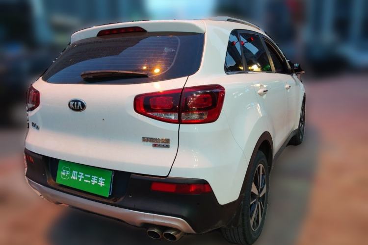 Used Kia KX3 2015 1.6L Automatic Two-Wheel Drive DLX Rear Right 45 Deg