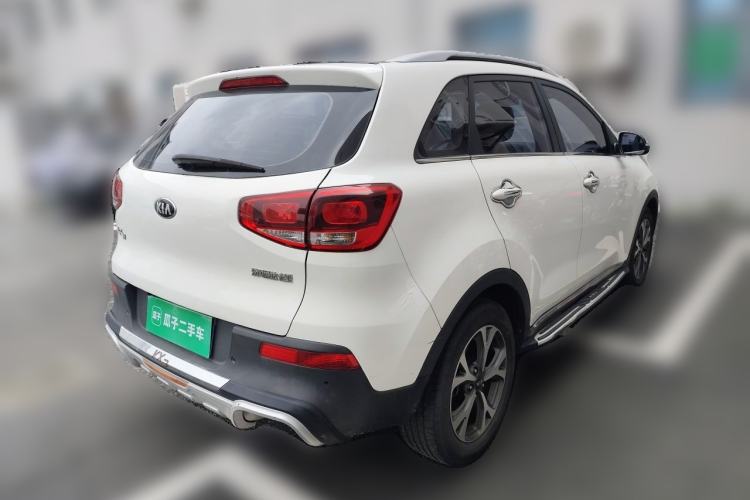 Used Kia KX3 2015 1.6L Automatic Two-Wheel Drive DLX Rear Right 45 Deg