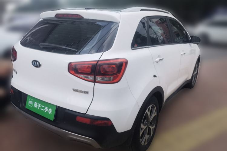 Used Kia KX3 2015 1.6L Automatic Two-Wheel Drive DLX Rear Right 45 Deg
