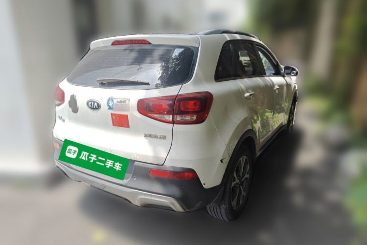Used Kia KX3 2015 1.6L Automatic Two-Wheel Drive DLX Rear Right 45 Deg