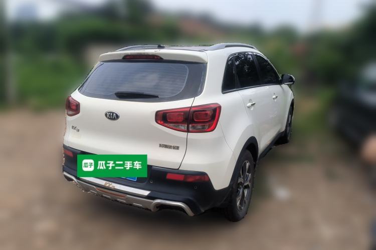 Used Kia KX3 2015 1.6L Automatic Two-Wheel Drive DLX Rear Right 45 Deg