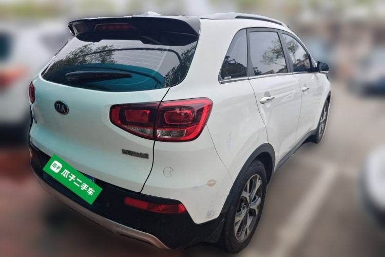 Used Kia KX3 2015 1.6L Automatic Two-Wheel Drive DLX Rear Right 45 Deg