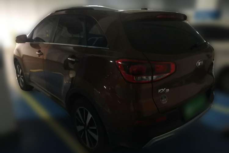 Used Kia KX3 2015 1.6T Automatic Two-Wheel Drive DLX Rear Left 45 Deg