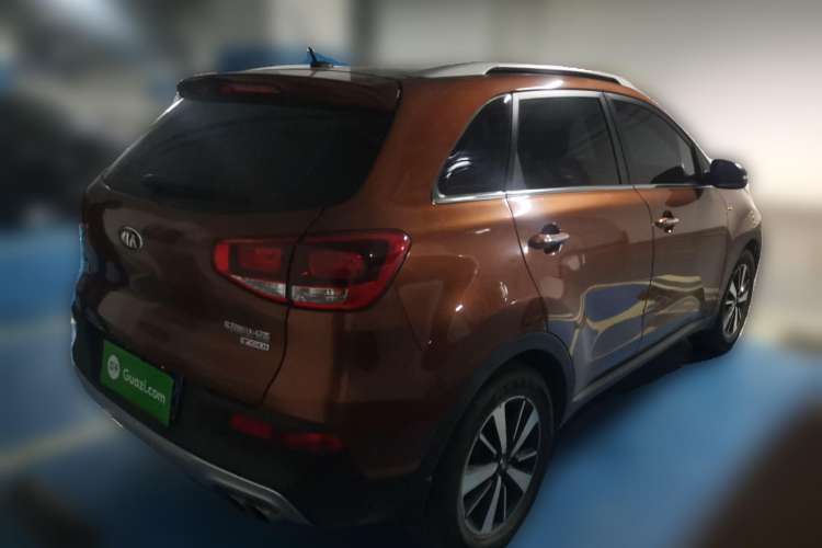 Used Kia KX3 2015 1.6T Automatic Two-Wheel Drive DLX Rear Right 45 Deg
