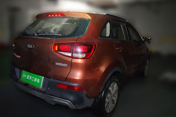 Used Kia KX3 2015 1.6L Automatic Two-Wheel Drive DLX Rear Right 45 Deg