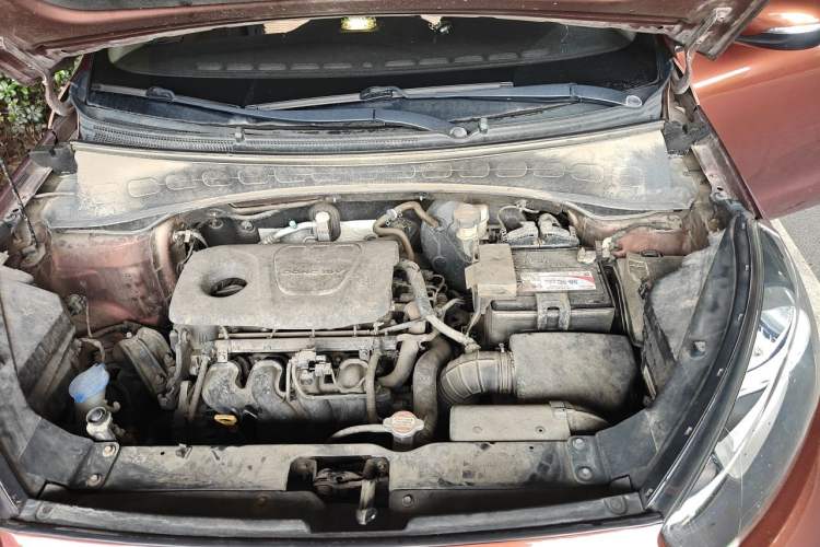 Used Kia KX3 2017 1.6L Automatic Aoya Version Engine Bay