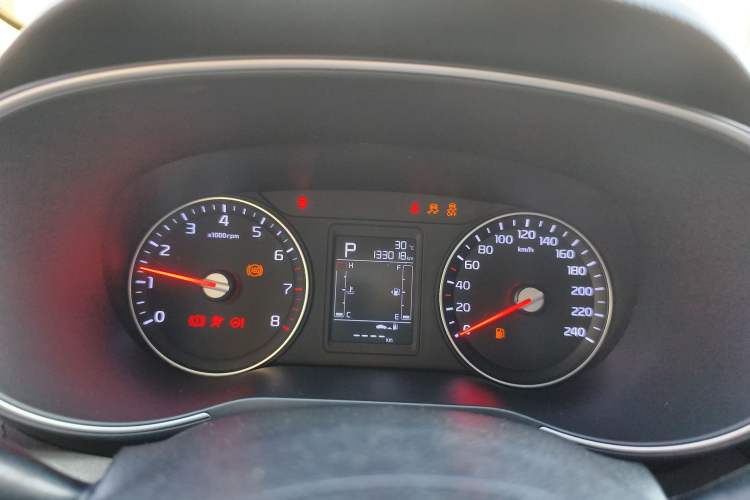 Used Kia KX3 2017 1.6L Automatic Aoya Version Odometer Close Up