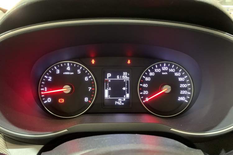 Used Kia KX3 2017 1.6L Automatic Aoya 15th Anniversary Special Edition Odometer Close Up