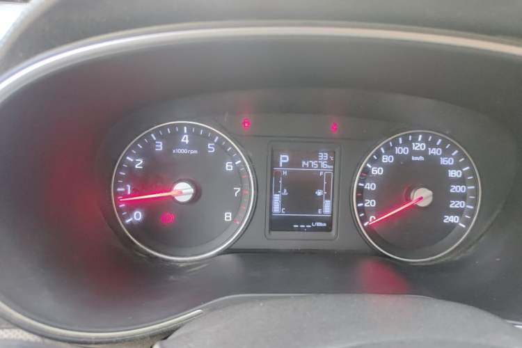 Used Kia KX3 2017 1.6L Automatic Aoya 15th Anniversary Special Edition Odometer Close Up