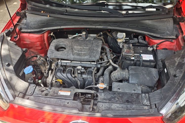 Used Kia KX3 2017 1.6L Automatic Aoya Version Engine Bay