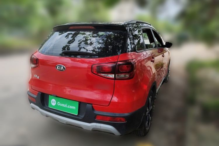 Used Kia KX3 2017 1.6L Automatic Aoya Version Rear Right 45 Deg