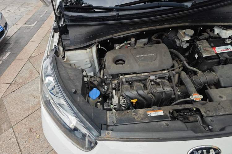 Used Kia KX3 2017 1.6L Automatic Aozun Edition Engine Bay Right