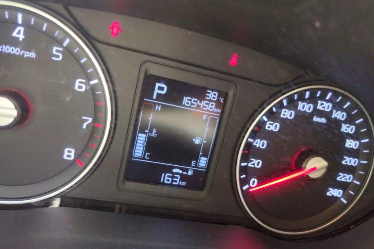Used Kia KX3 2017 1.6L Automatic Aoya Version Odometer Close Up