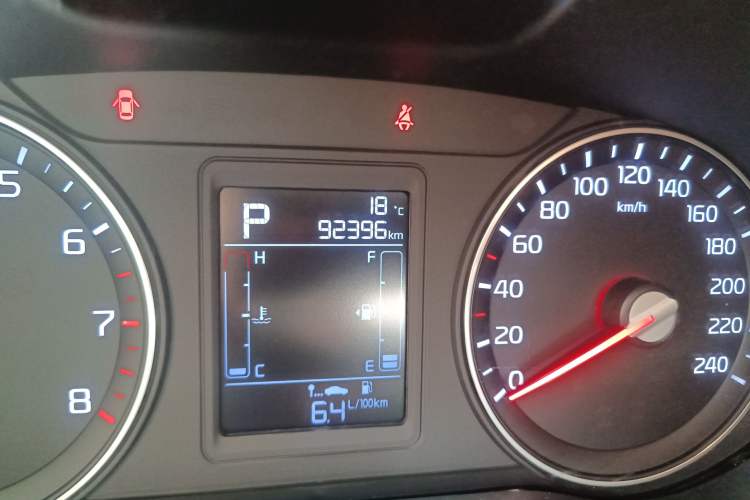 Used Kia KX3 2017 1.6L Automatic Aoya Version Odometer Close Up