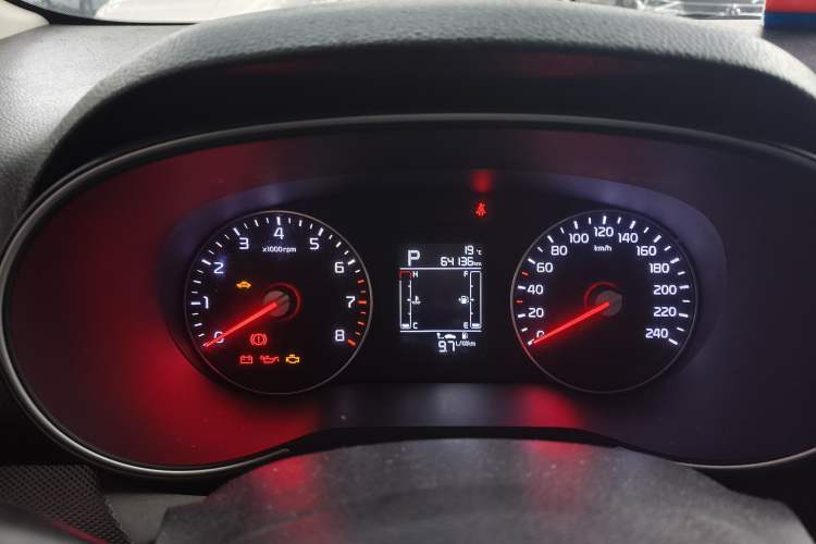 Used Kia KX3 2017 1.6L Automatic Aoya 15th Anniversary Special Edition Odometer Close Up