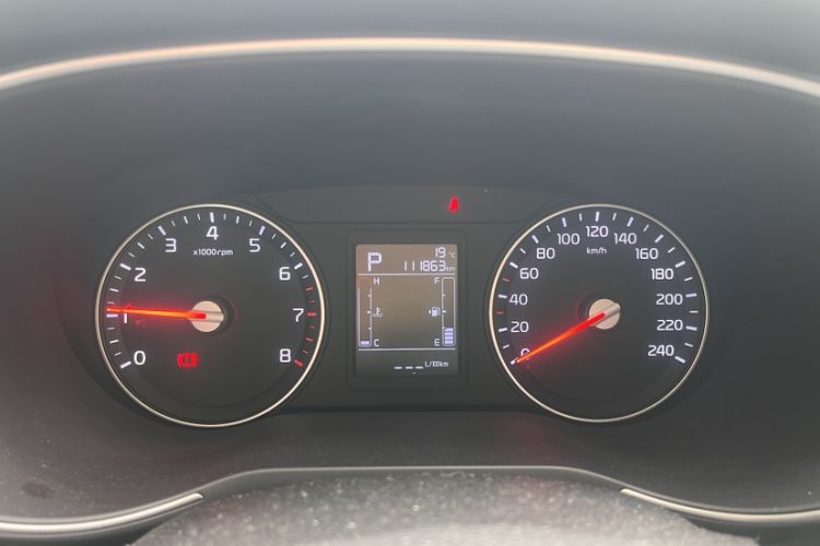 Used Kia KX3 2017 1.6L Automatic Aofeng Edition Odometer Close Up