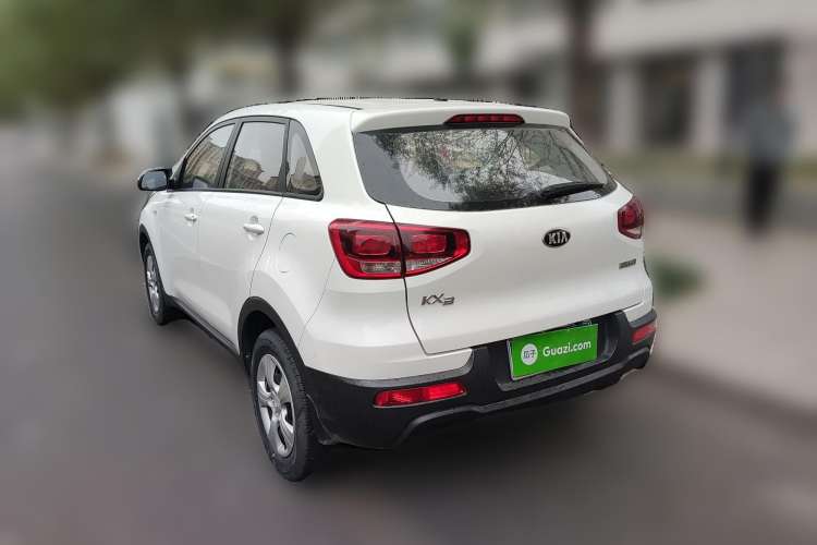 Used Kia KX3 2017 1.6L Manual Aofeng Edition Rear Left 45 Deg