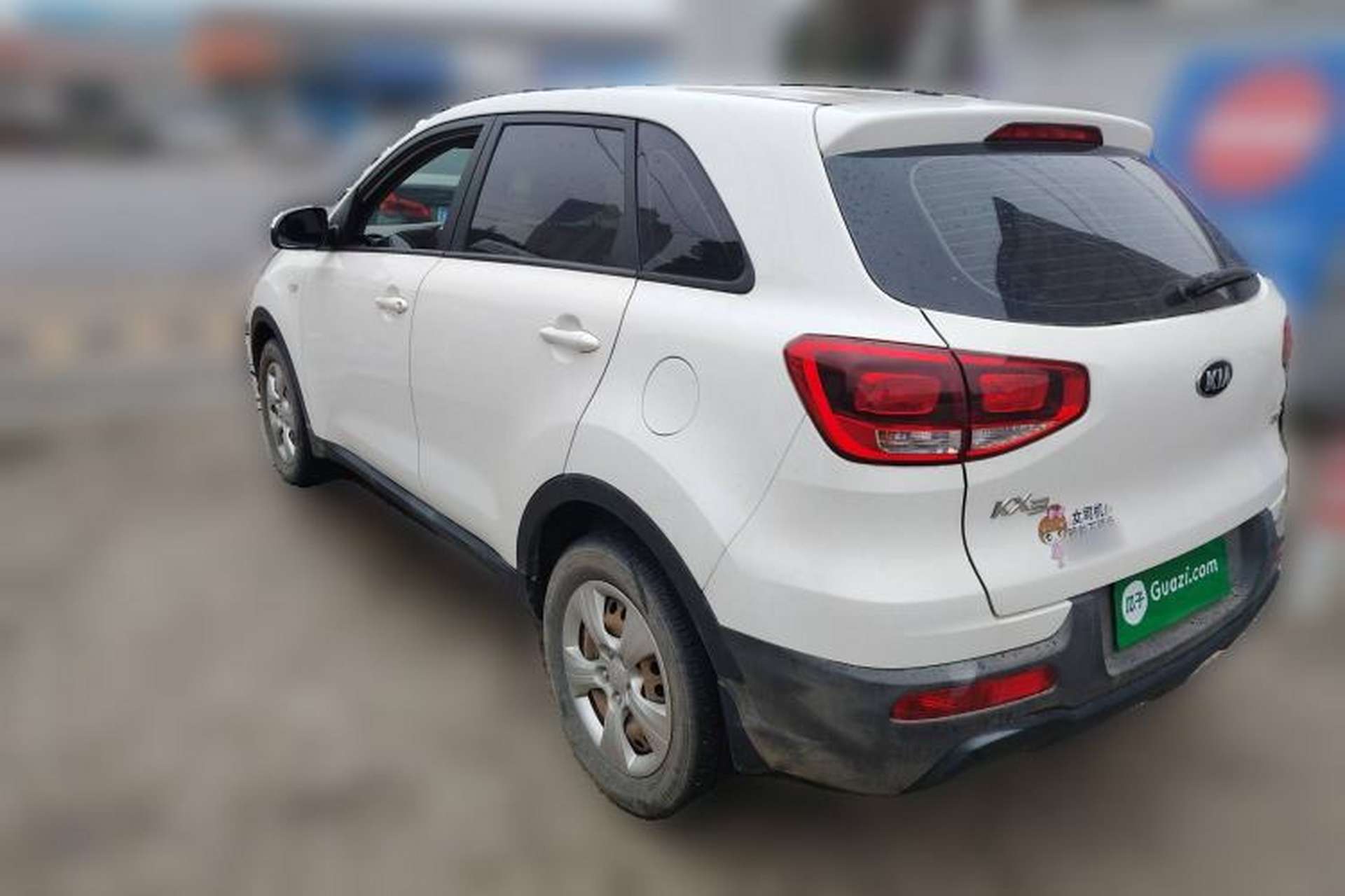Used Kia KX3 2017 1.6L Automatic Aofeng Edition Rear Left 45 Deg