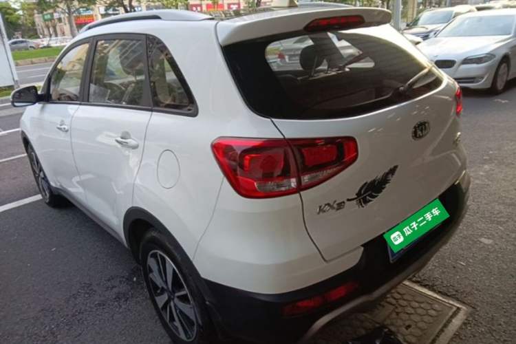 Used Kia KX3 2017 1.6T Automatic Aoya Edition Rear Left 45 Deg