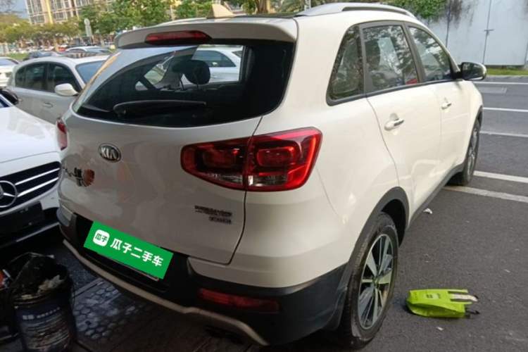 Used Kia KX3 2017 1.6T Automatic Aoya Edition Rear Right 45 Deg