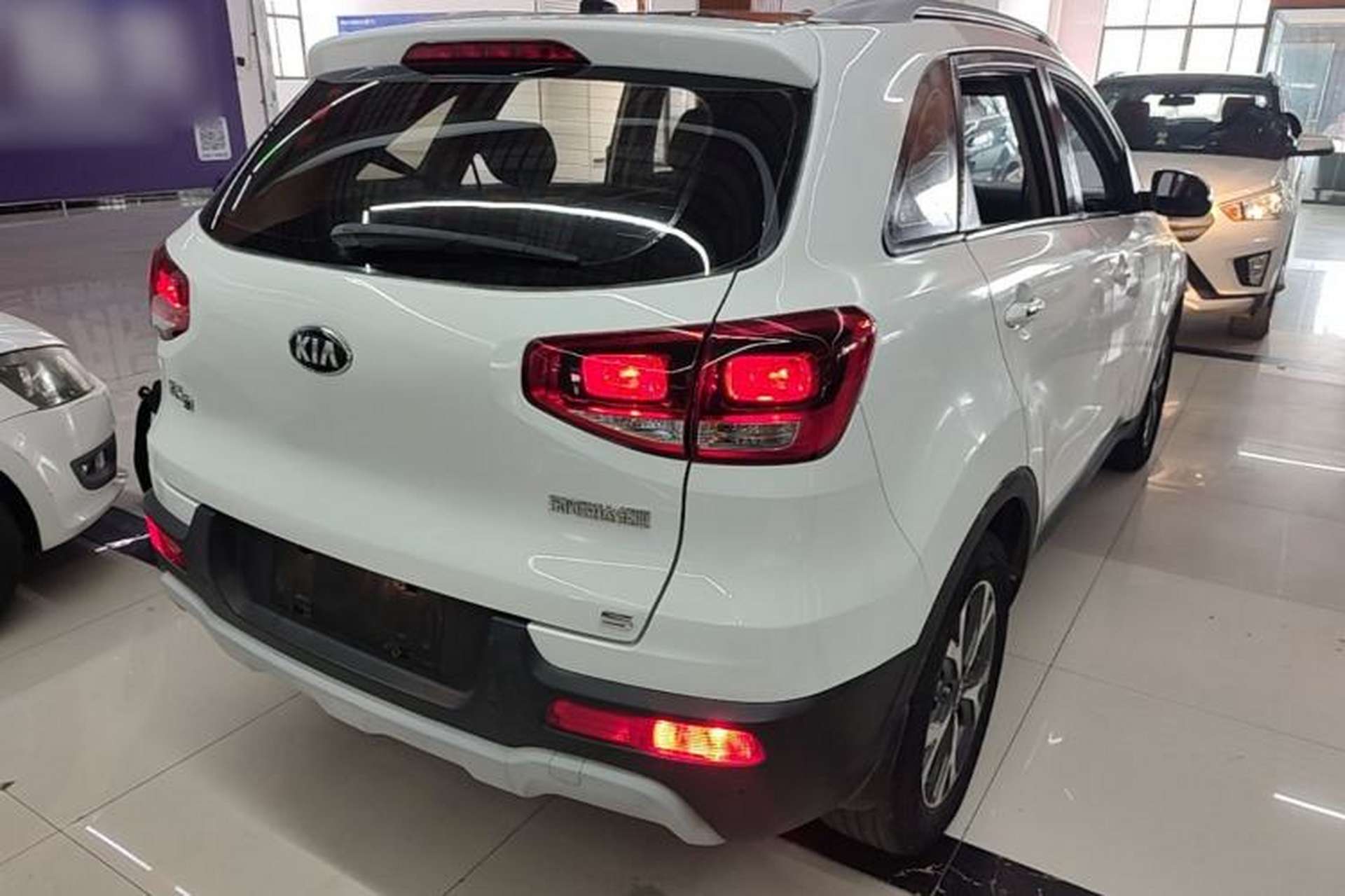 Used Kia KX3 2017 1.6L Automatic Aoya Version Rear Right 45 Deg