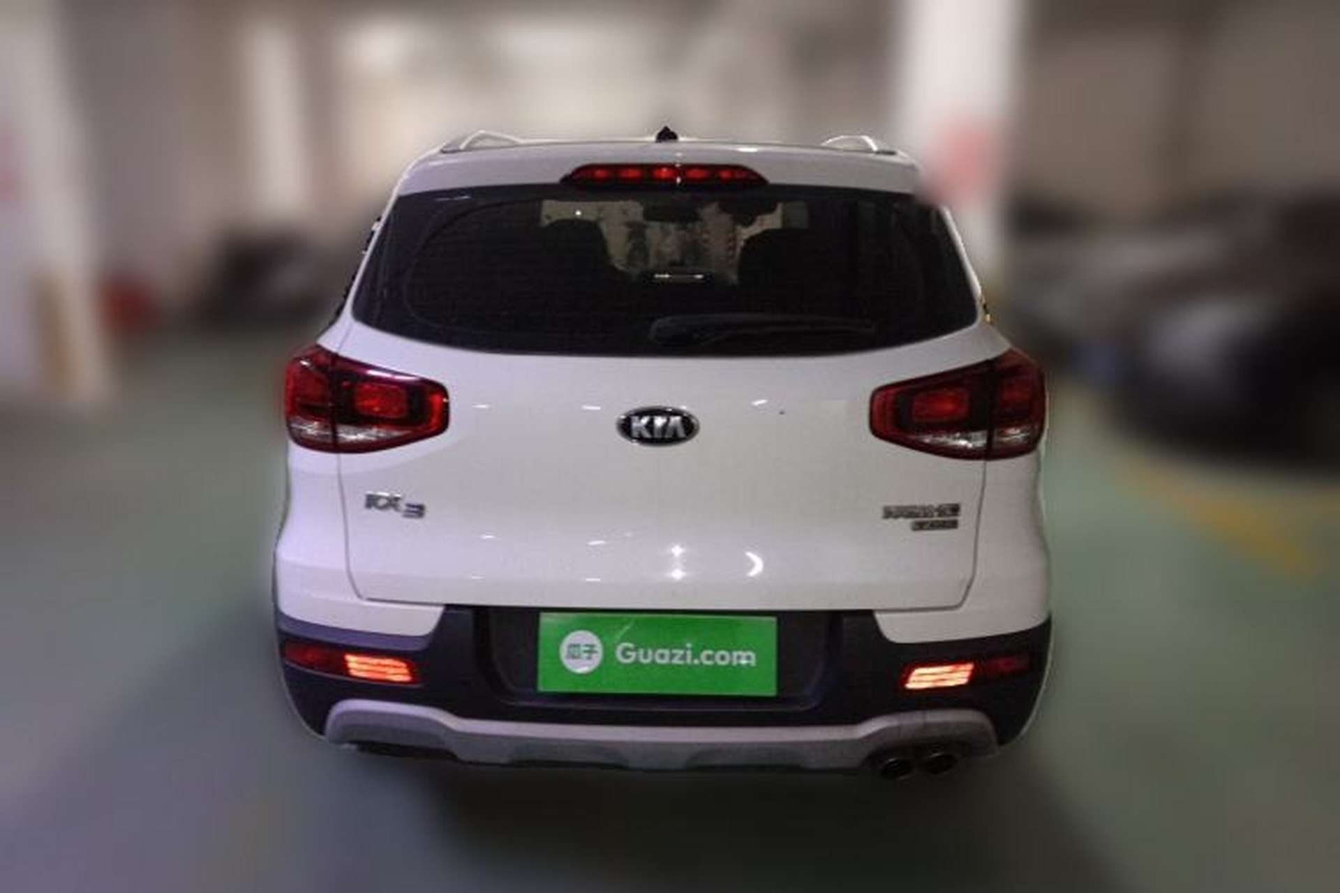 Used Kia KX3 2017 1.6T Automatic Aoya Edition Rear
