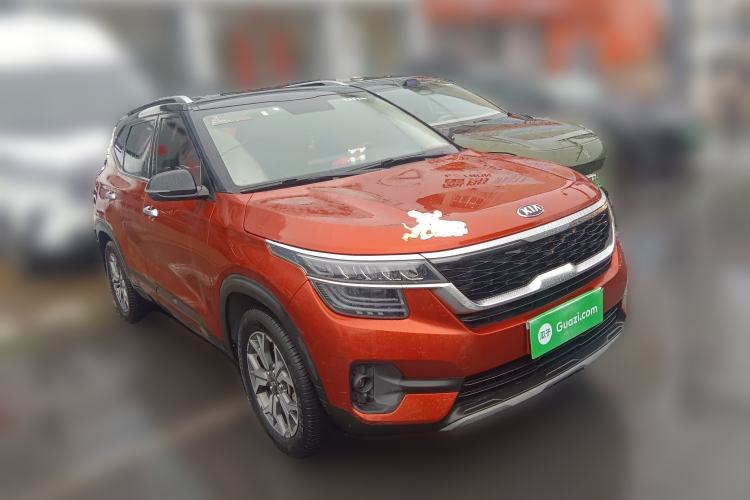 Used Kia KX3 2020 1.5L CVT Trend Edition Front Right 45 Deg