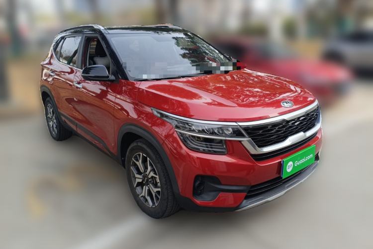 Used Kia KX3 2020 1.5L CVT Trend Edition Front Right 45 Deg