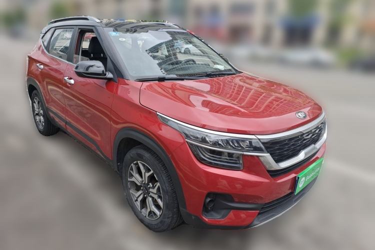 Used Kia KX3 2020 1.5L CVT Trend Edition Front Right 45 Deg