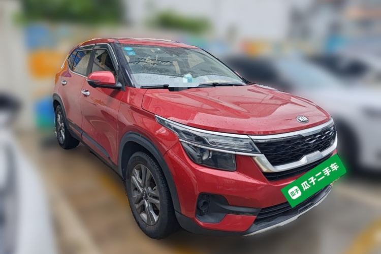 Used Kia KX3 2020 1.5L CVT Smart Edition Front Right 45 Deg