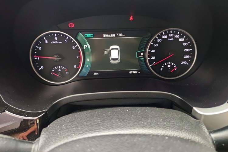 Used Kia KX3 2020 1.5L CVT Smart Edition Odometer Close Up
