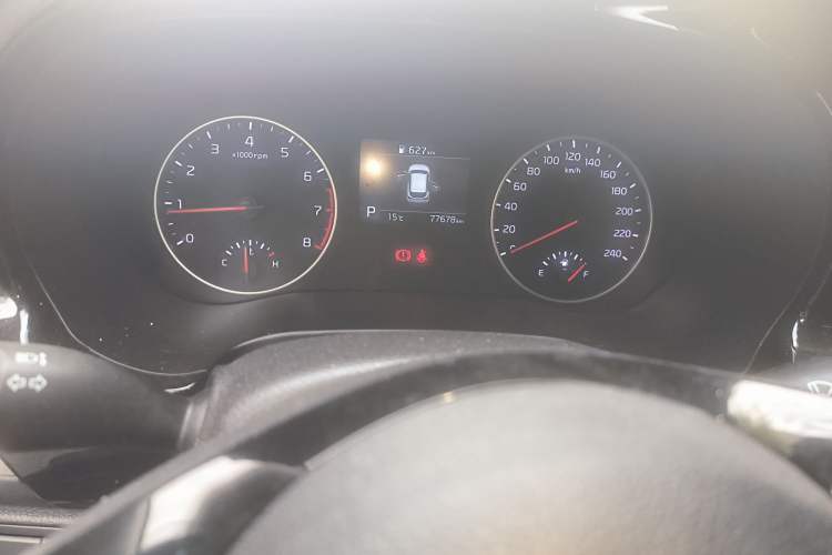 Used Kia KX3 2020 1.5L CVT Trend Edition Odometer Close Up