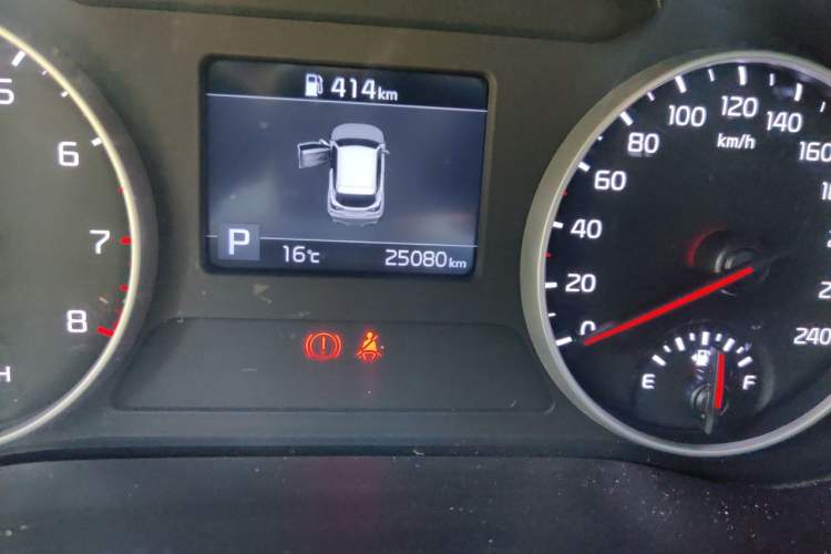 Used Kia KX3 2020 1.5L CVT Trend Edition Odometer Close Up
