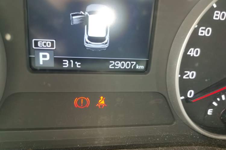 Used Kia KX3 2020 1.5L CVT Trend Edition Odometer Close Up