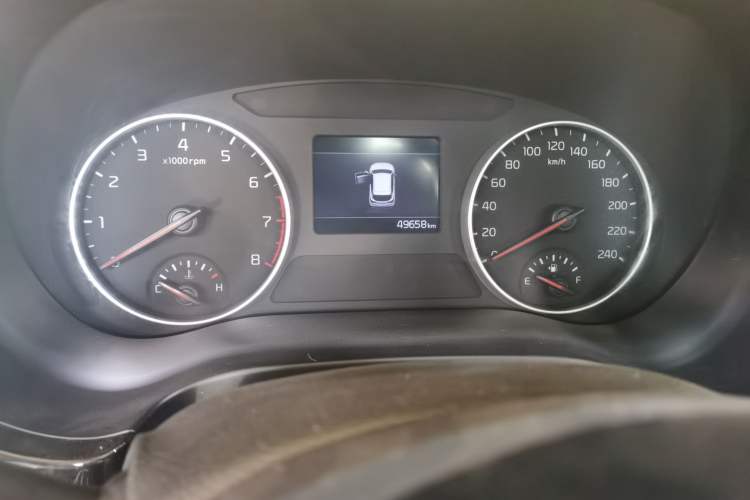 Used Kia KX3 2020 1.5L CVT Trend Edition Odometer Close Up