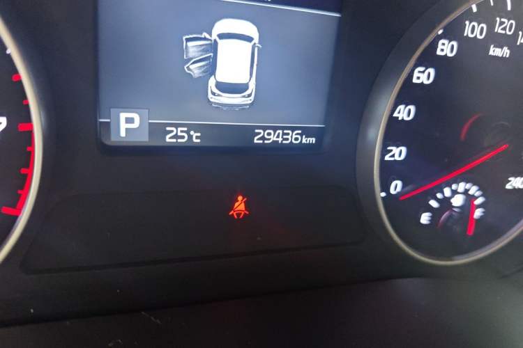 Used Kia KX3 2020 1.5L CVT Trend Edition Odometer Close Up