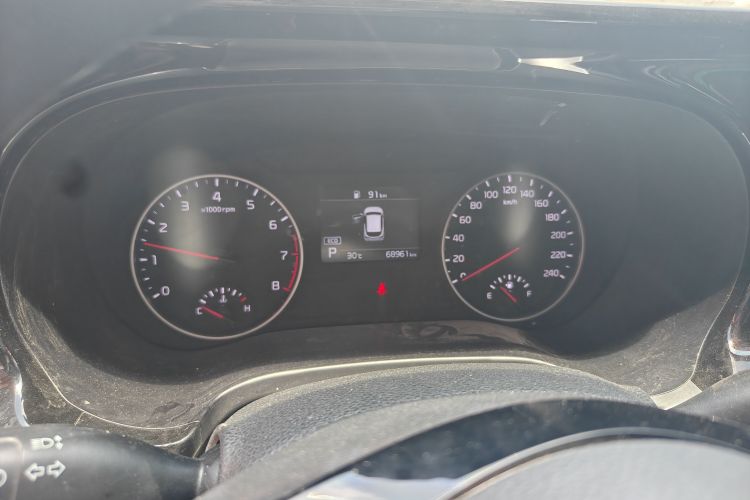 Used Kia KX3 2020 1.5L CVT Trend Edition Odometer Close Up