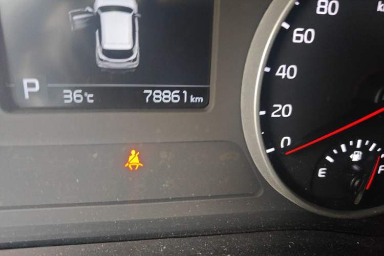 Used Kia KX3 2020 1.5L CVT Trend Edition Odometer Close Up