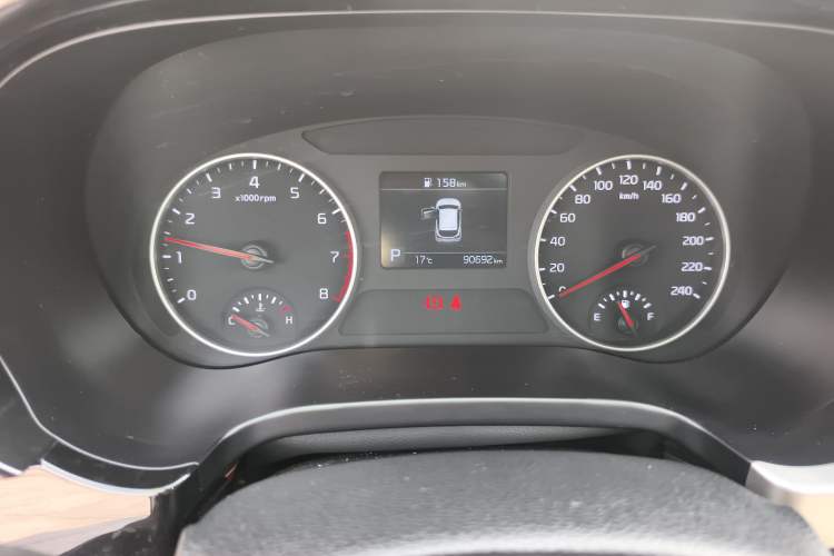 Used Kia KX3 2020 1.5L CVT Trend Edition Odometer Close Up