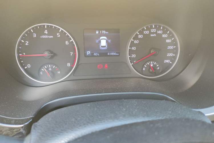 Used Kia KX3 2020 1.5L CVT Trend Edition Odometer Close Up