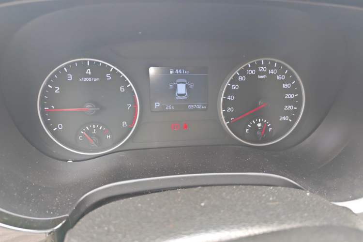 Used Kia KX3 2020 1.5L CVT Trend Edition Odometer Close Up