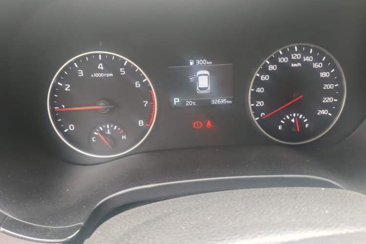 Used Kia KX3 2020 1.5L CVT Trend Edition Odometer Close Up