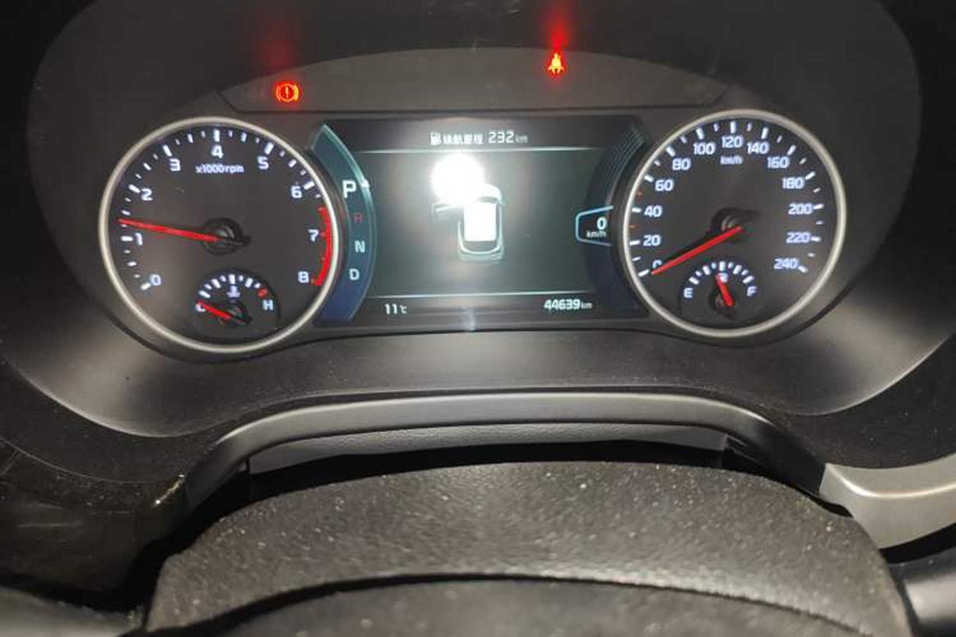 Used Kia KX3 2020 1.5L CVT Smart Edition Odometer Close Up