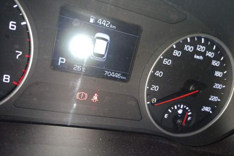 Used Kia KX3 2020 1.5L CVT Trend Edition Odometer Close Up