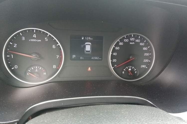 Used Kia KX3 2020 1.5L CVT Trend Edition Odometer Close Up