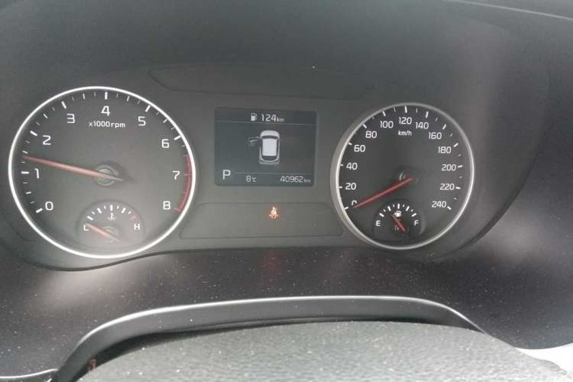 Used Kia KX3 2020 1.5L CVT Trend Edition Odometer Close Up